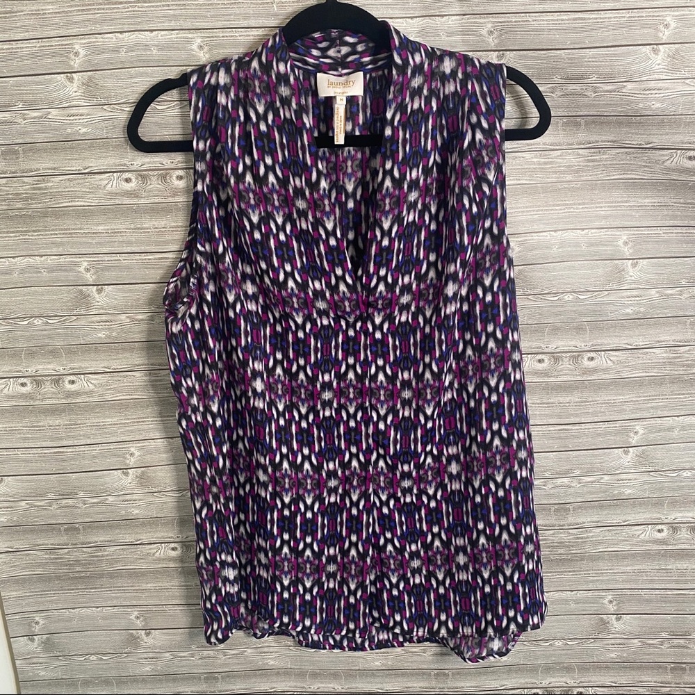 🐝 Multicolored Dressy Tank Top Sleeveless Blouse